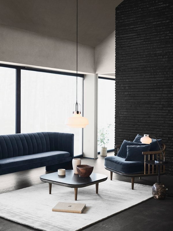 &Tradition Loafer SC26 sofa, Ritz 0408 Blue-gray | Finnish Design Shop