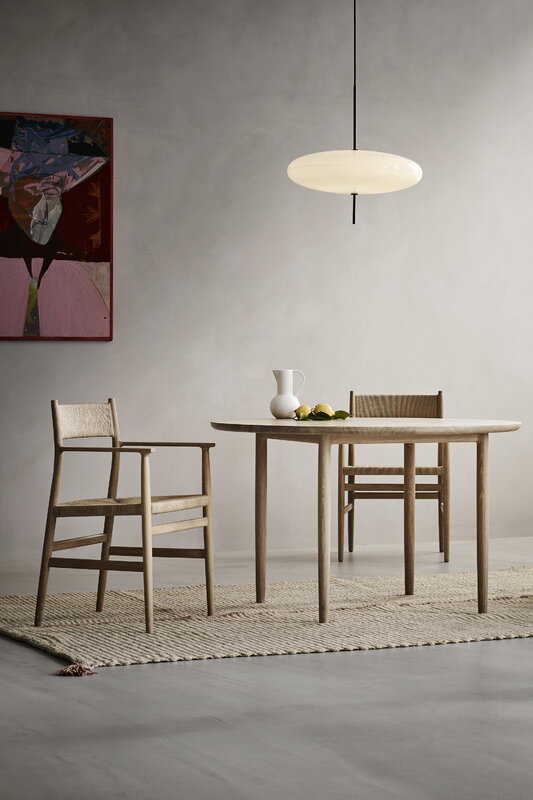 Brdr. Krüger ARV dining table, 120 cm, oiled oak, decoration image