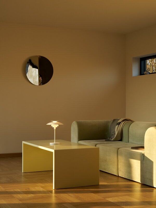Louis Poulsen PH 80 lampe de table portable, opale blanc - blanc, image décorative