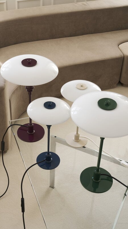 Louis Poulsen PH 3/2 bordslampa, blank mörkgrön, vy 10