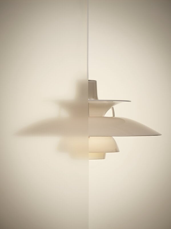 Louis Poulsen PH 5 320 Opal riippuvalaisin, beige, näkymä 11