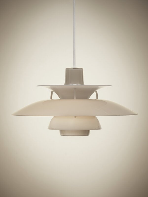 Louis Poulsen PH 5 320 Opal riippuvalaisin, beige, näkymä 13
