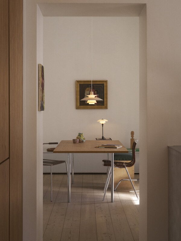 Louis Poulsen PH 2/1 pöytävalaisin, kiiltävä tummanvihreä, näkymä 20