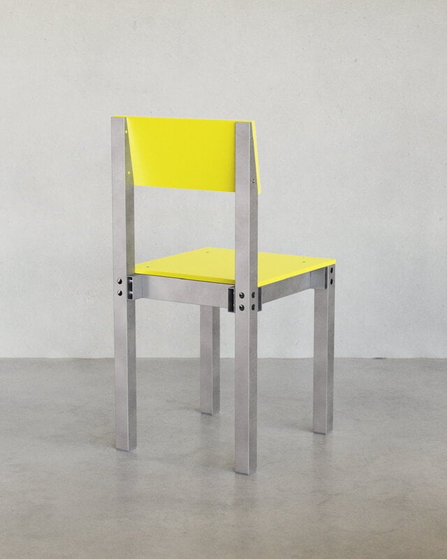Joy Objects Chair One, alu - chartreuse, view 10