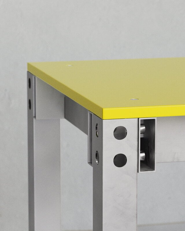 Joy Objects Chair One, alu - chartreuse, view 4
