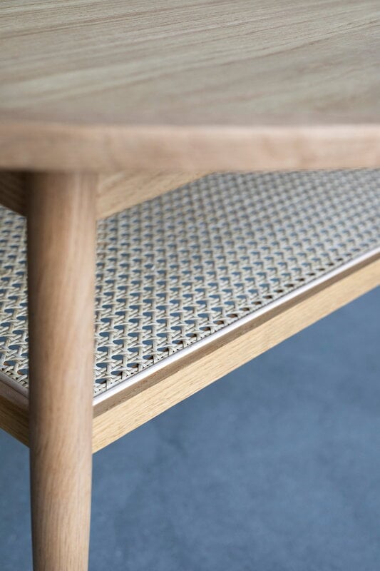 Aakjaer Furniture No.100 sohvapöytä, valkoöljytty tammi, näkymä 6