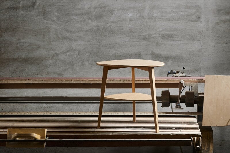 Aakjaer Furniture Tavolino Heart, rovere oliato naturale, vista 6