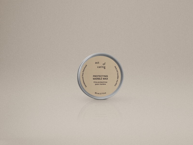 Act of Caring Protecting Marble Wax, 80 ml, decoration image