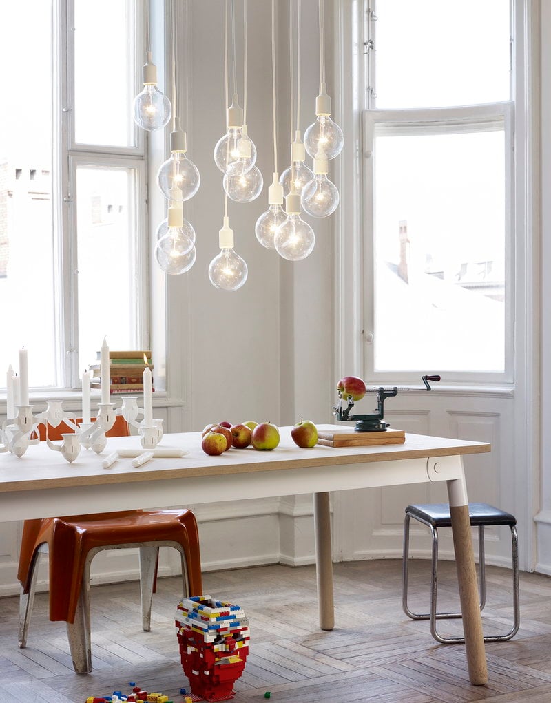 Design Finnish | LED-Pendelleuchte Muuto Shop weiß E27,