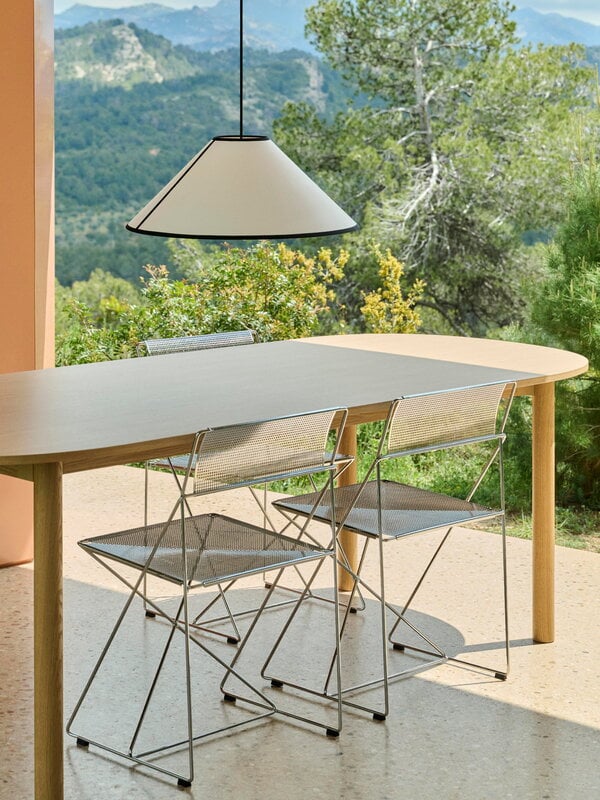 HAY Ava Cone pendant, 600, white, decoration image