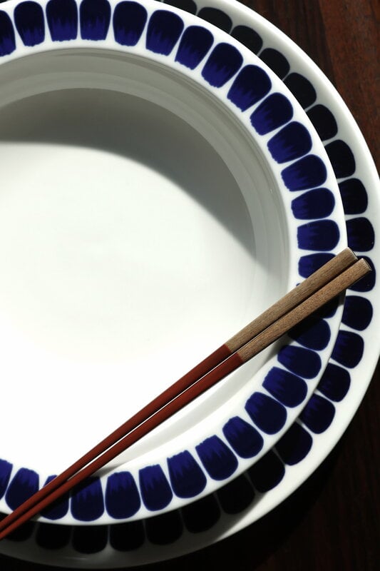 Arabia 24h Tuokio deep plate, 22 cm, cobalt blue, view 13