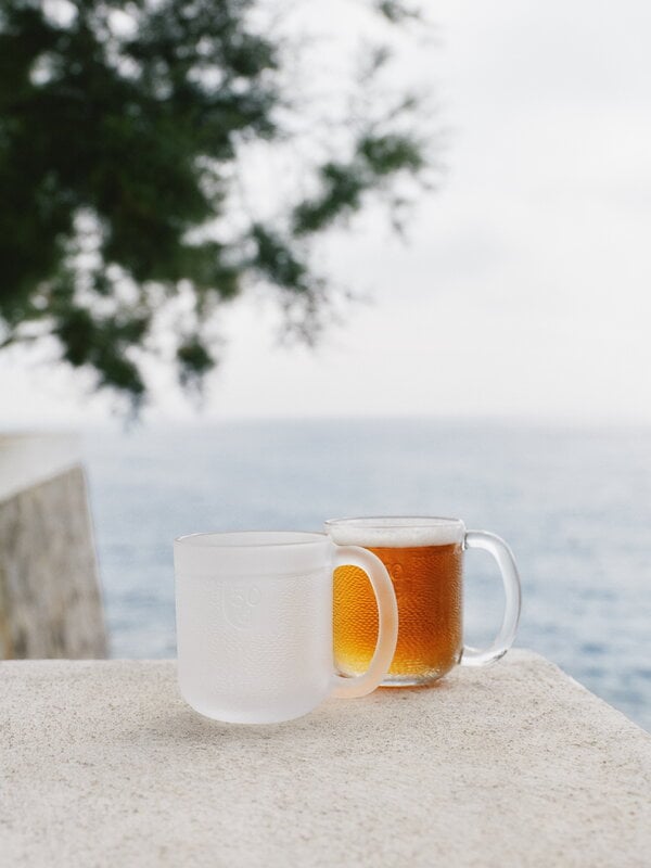 Arabia Krouvi beer glass 50 cl, clear | Finnish Design Shop
