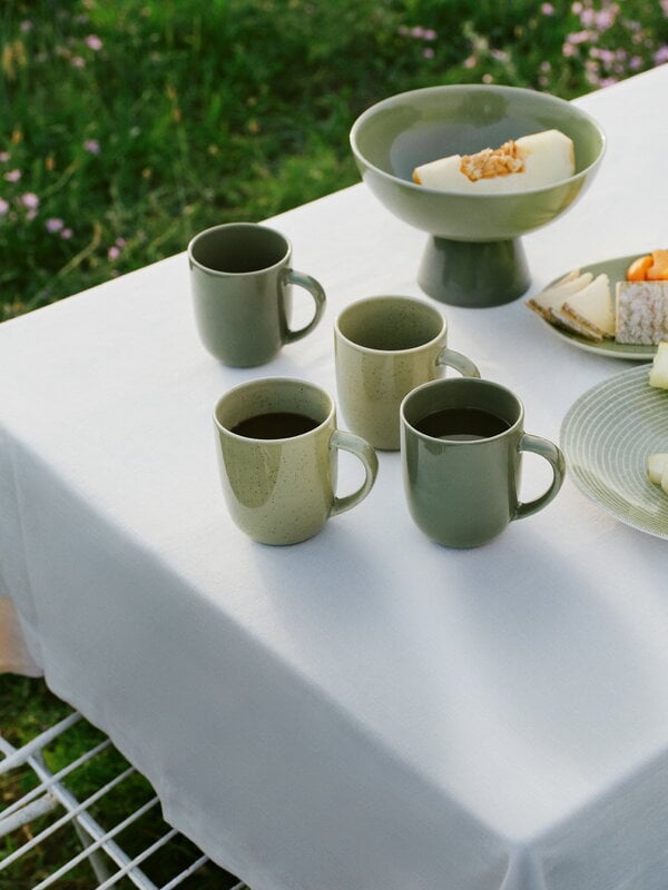 Arabia 24h Avec plate deep, 24 cm, green | Finnish Design Shop