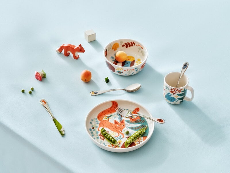 Arabia Poppoo children's tableware, 3-set, Friends, decoration image