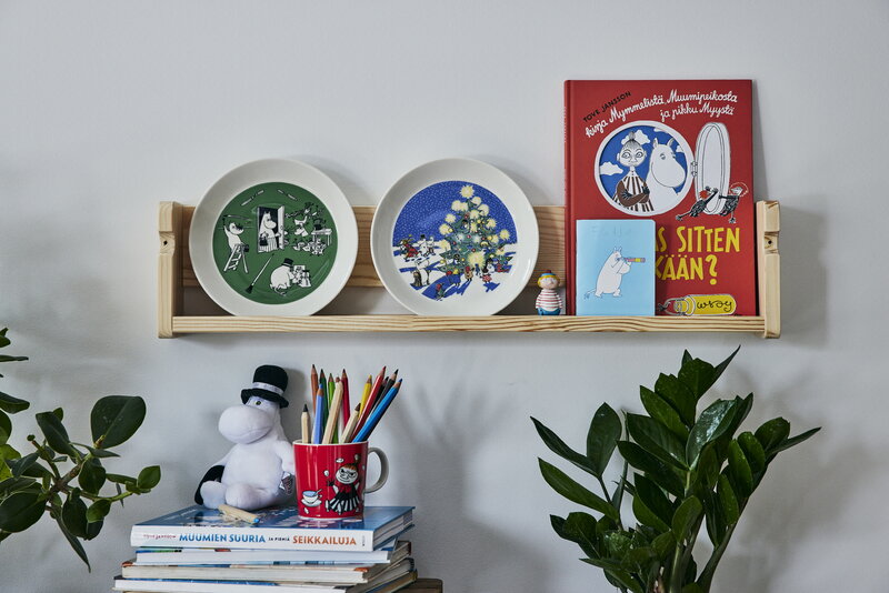 Moomin Arabia Mumin-Teller-Set, Drawing & Christmas, dekorationsbild