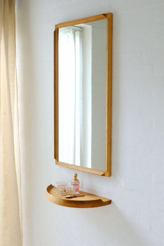 Aakjaer Furniture Arcus console shelf, natural oil oak, view 2