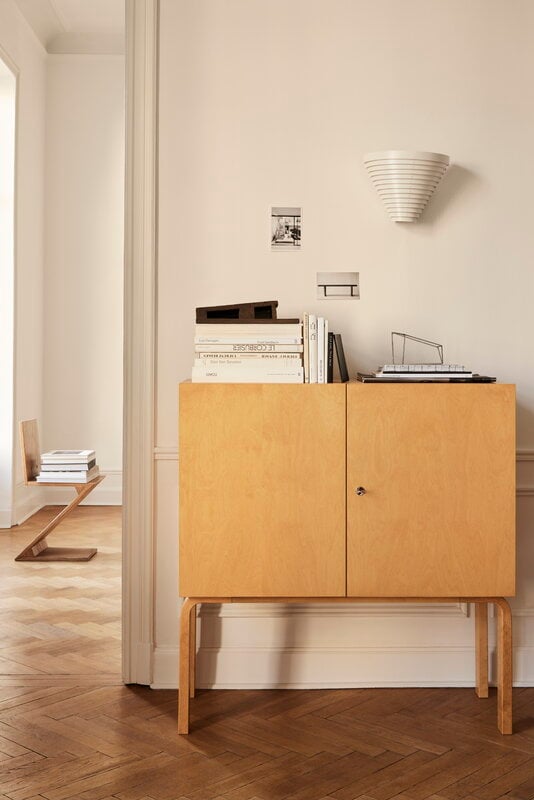Artek Aalto cabinet 250, honey stained birch | Finnish Design Shop