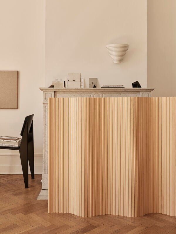 Artek Aalto Screen 100C, 130 x 200 cm, pine | Finnish Design Shop