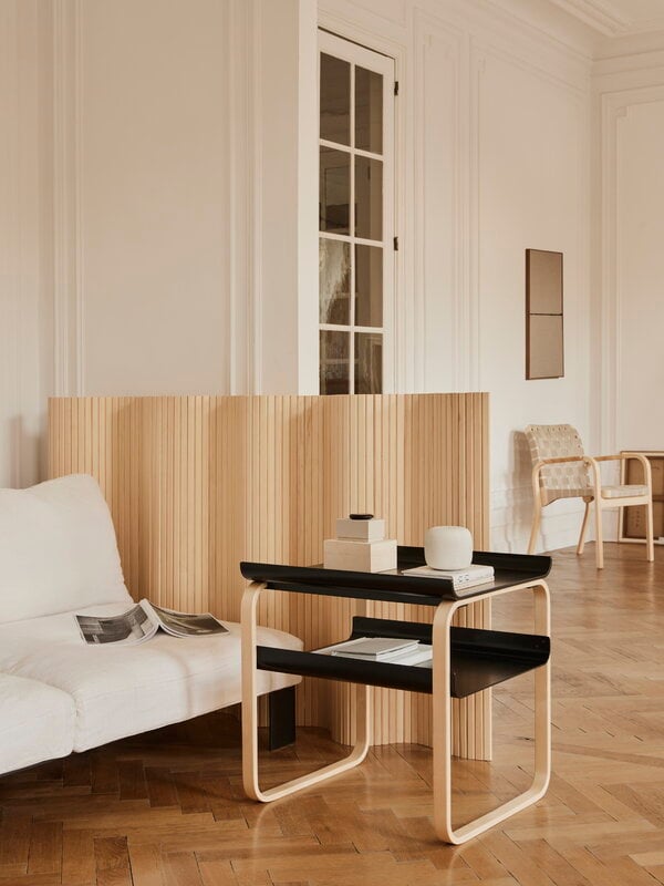 Artek Aalto Screen 100D, 100 x 200 cm, Kiefer, dekorationsbild