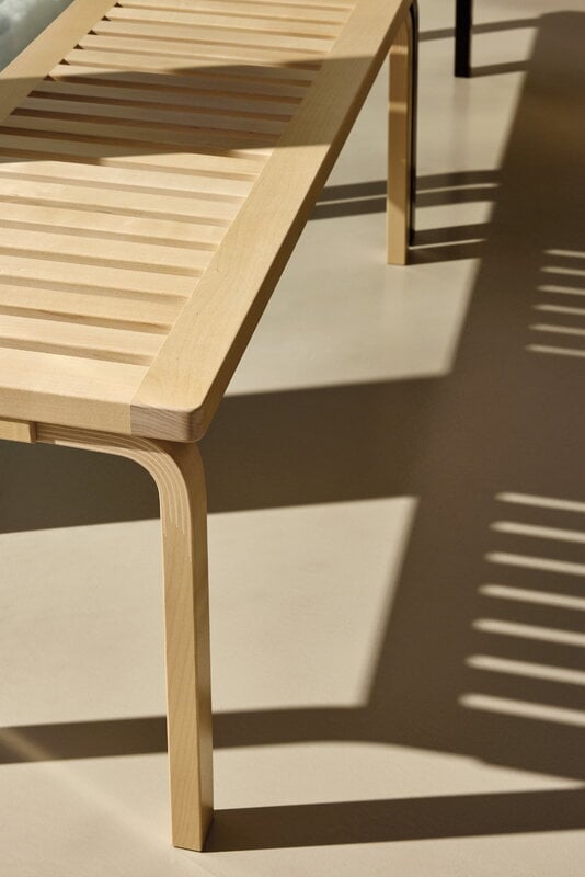 Artek Aalto bench 153A, birch, view 7