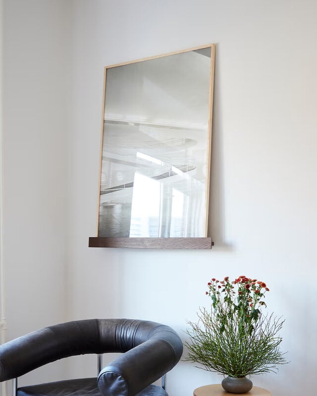 Paper Collective Gallery Shelf, 60 cm, dark oak, decoration image