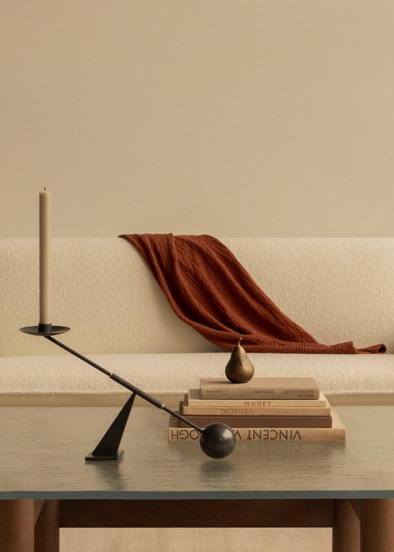 Audo Copenhagen Sentiment paper weight, brass, decoration image