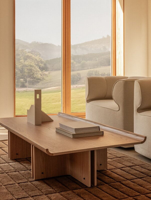 Audo Copenhagen Conrad lounge table, 149 x 74 cm, oak, view 4