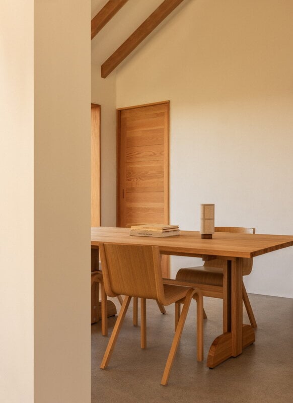 Audo Copenhagen Puffin dining table, 200 x 95 cm, solid oak, view 6