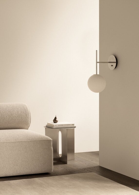 Audo Copenhagen Suspension murale TR Bulb, acier poli - opale mate, image décorative