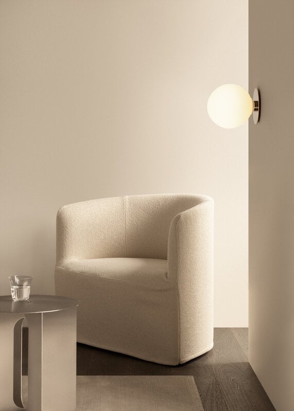 Audo Copenhagen Tavolino Androgyne, 40 cm, acciaio, immagine decorativa