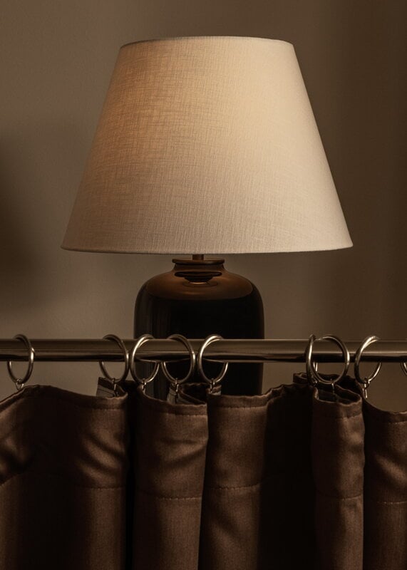 Audo Copenhagen Torso table lamp, 57 cm, black - off white, decoration image