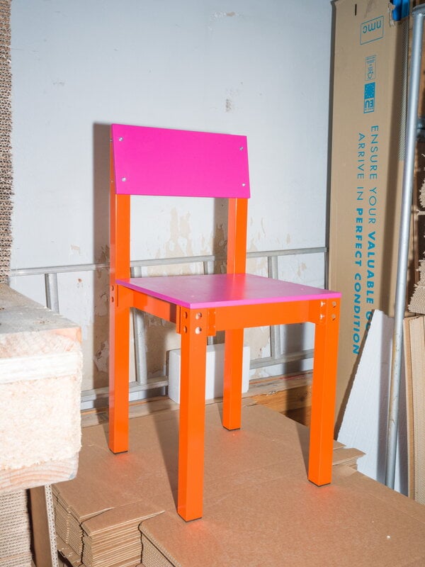 Joy Objects Chair One, tangerine - dream, view 3