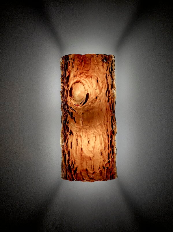 Serax Oak 02 wall lamp, amber, decoration image