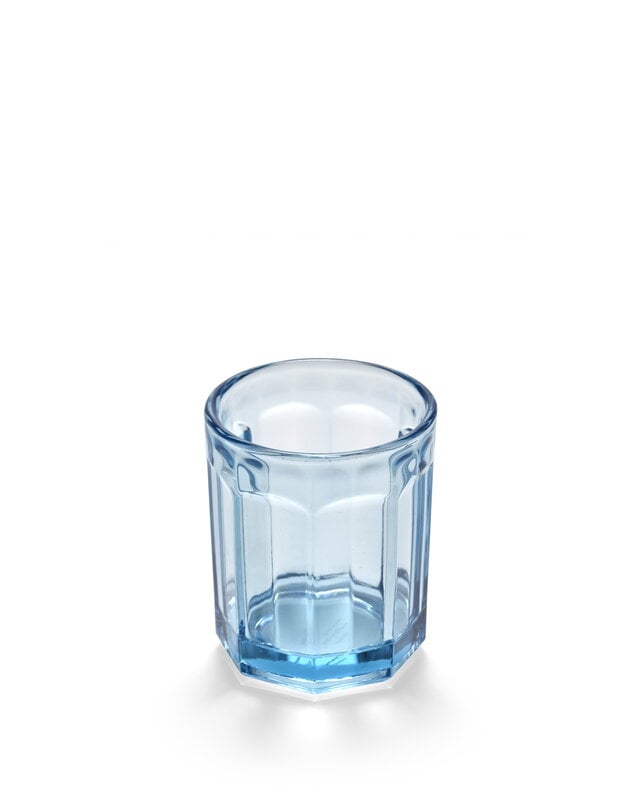 Serax Fish & Fish verre, 22 cl, ensemble de 4, bleu, vue 4