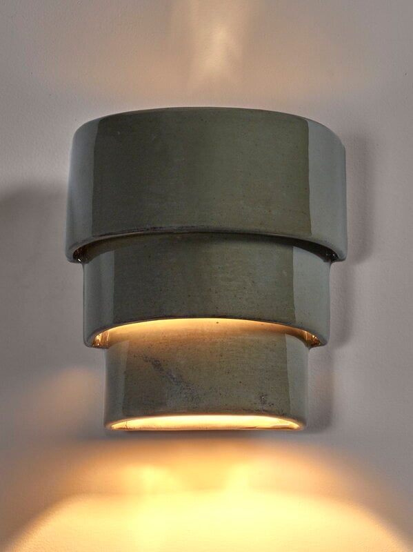 Serax Jim wall lamp, light green, decoration image