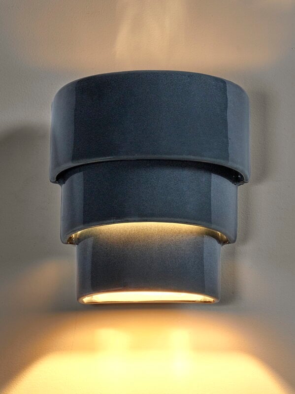 Serax Jim wall lamp, blue, decoration image