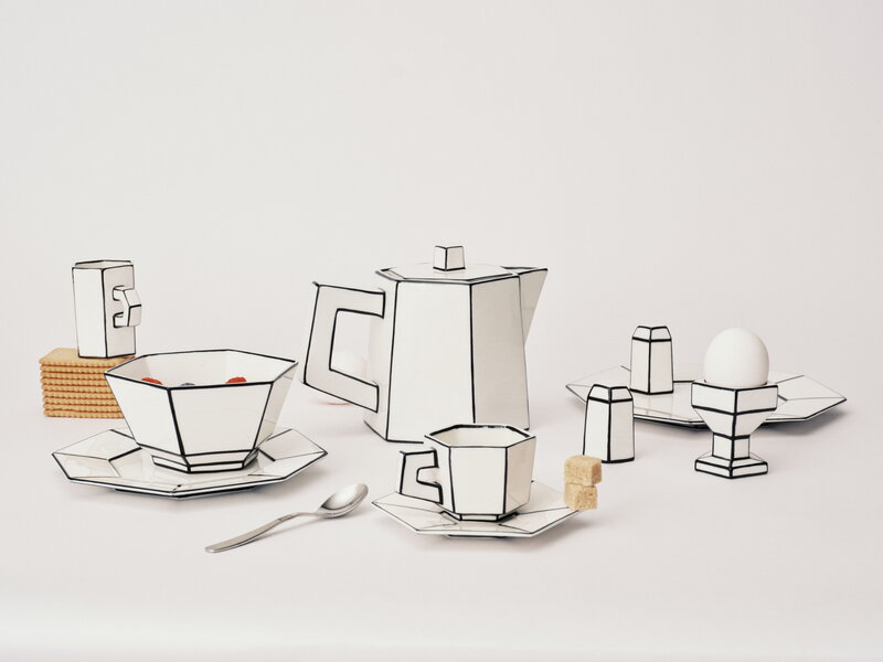 Serax Carte Blanche salt and pepper shaker, 2 pcs, white - black, view 9