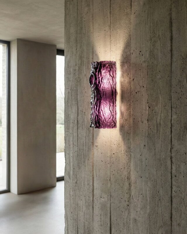 Serax Oak 02 wall lamp, violet, decoration image
