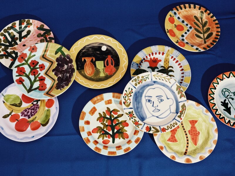Serax Santiago de Borja dinner plate, 2 pcs, Dreams Delicia, decoration image