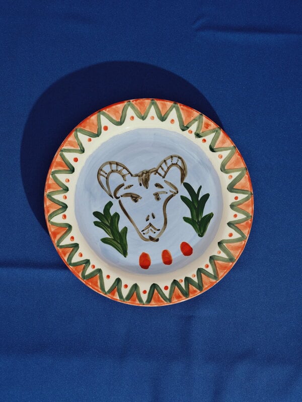 Serax Santiago de Borja dinner plate, 2 pcs, The Lovers, decoration image