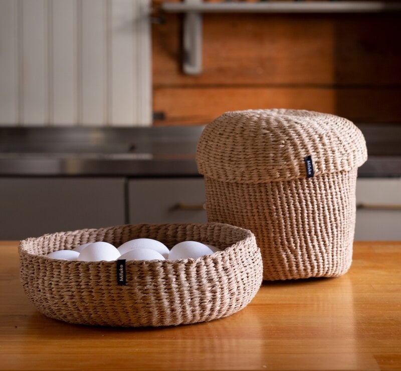 Mifuko Kiondo bowl, S, brown, view 10