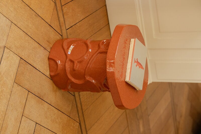 Serax Mena side table 07, rust, decoration image