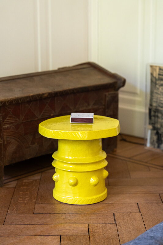 Serax Clara side table 08, yellow, decoration image