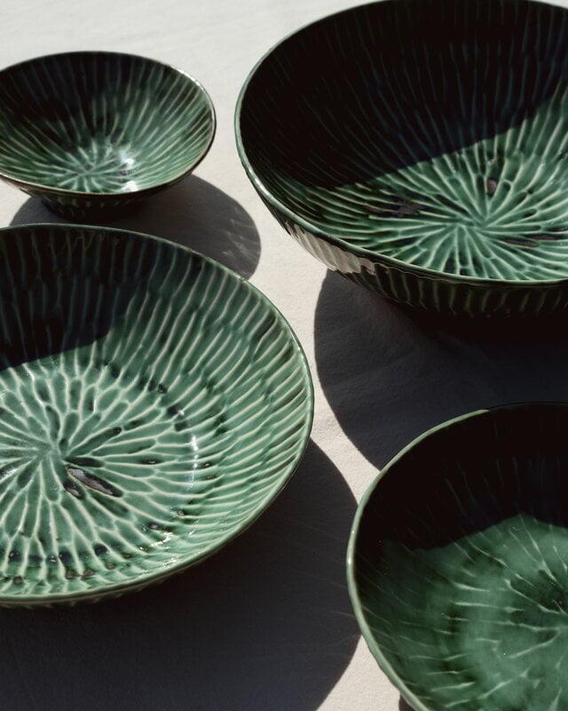 Serax Verde Lanza - ensaladera, verde, imagen de decoración