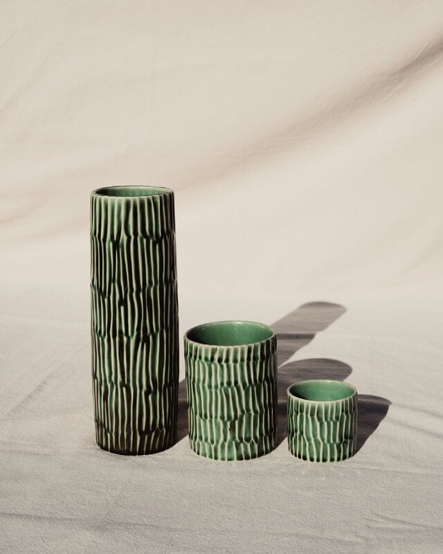 Serax Jarrón Verde Lanza, L, verde, imagen de decoración