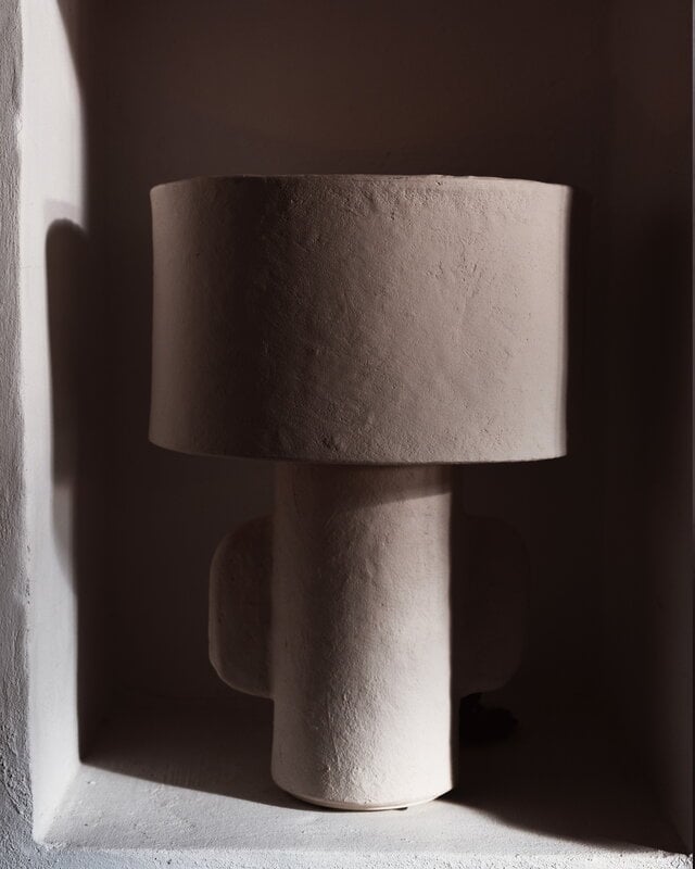 Serax Lampada da tavolo Earth, M, bianco, immagine decorativa