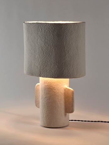 Serax Lampada da tavolo Earth, M, bianco, immagine decorativa