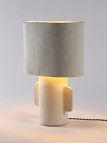 Serax Lampada da tavolo Earth, M, bianco, immagine decorativa