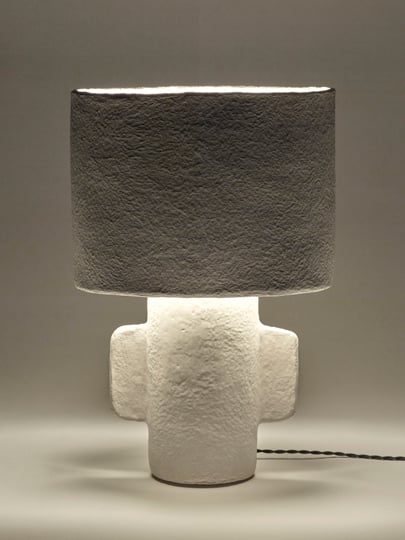 Serax Lampada da tavolo Earth, M, bianco, immagine decorativa