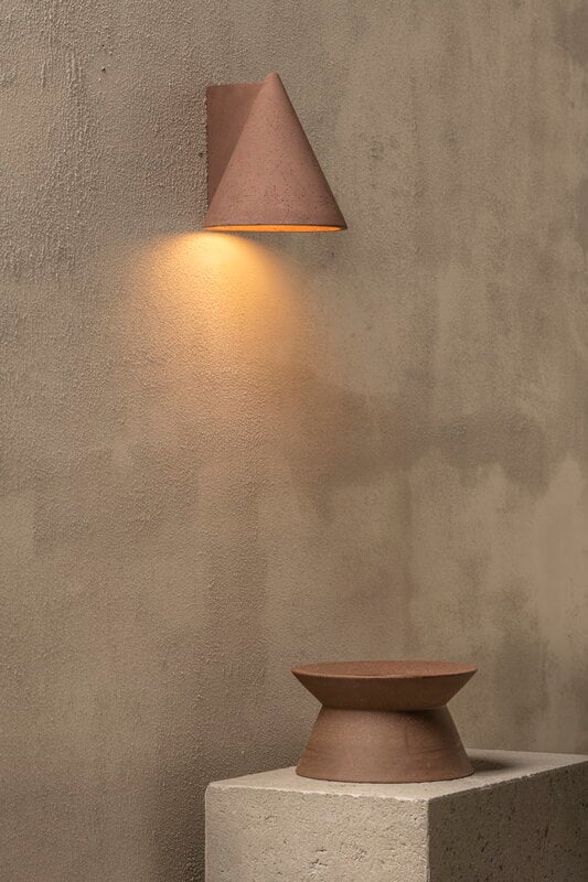 Serax Primary Shape °1 wall lamp, dark red, decoration image